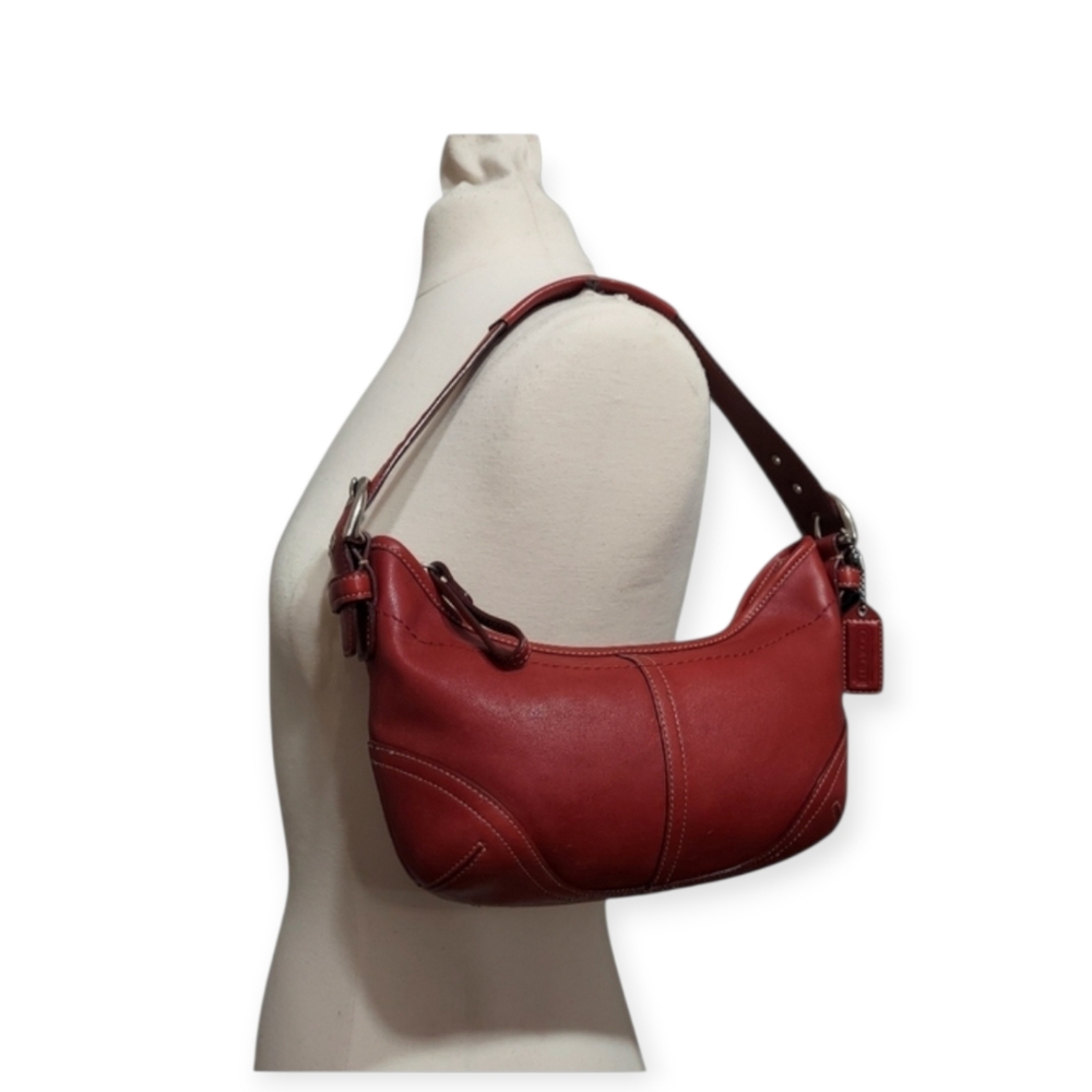 Coach Red Soho Shoulder Purse